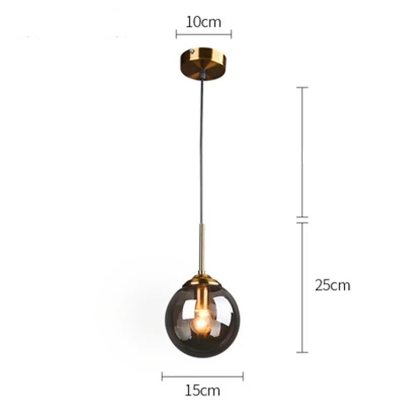 Lampe de chevet suspendues