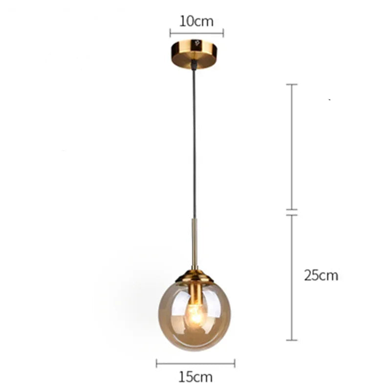 Lampe de chevet suspendues