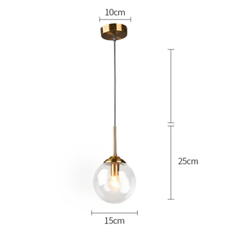 Lampe de chevet suspendues