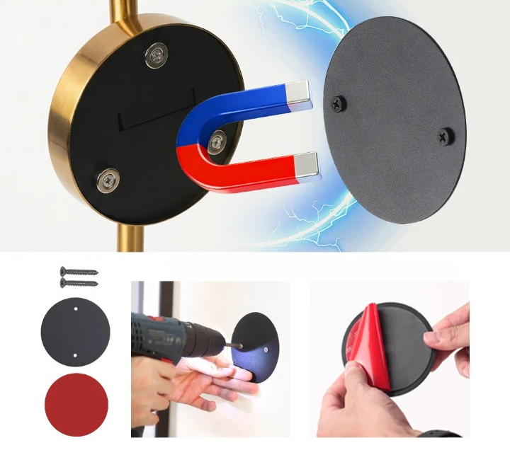 Lampe de chevet tactile sans fil rechargeable