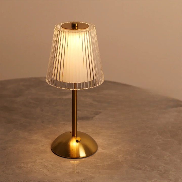 Lampe de chevet tactile vintage