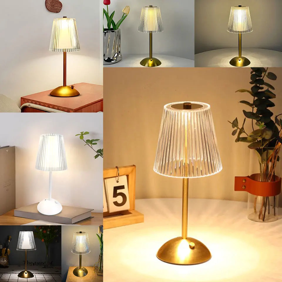 Lampe de chevet tactile vintage