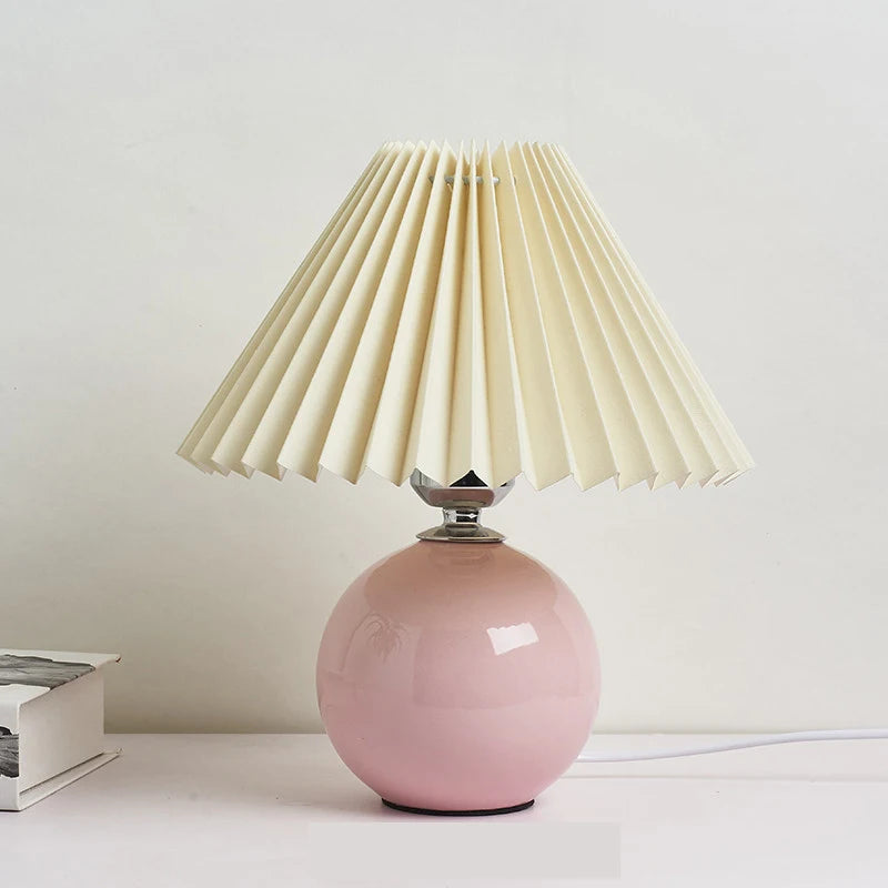 Lampe de chevet terre cuite