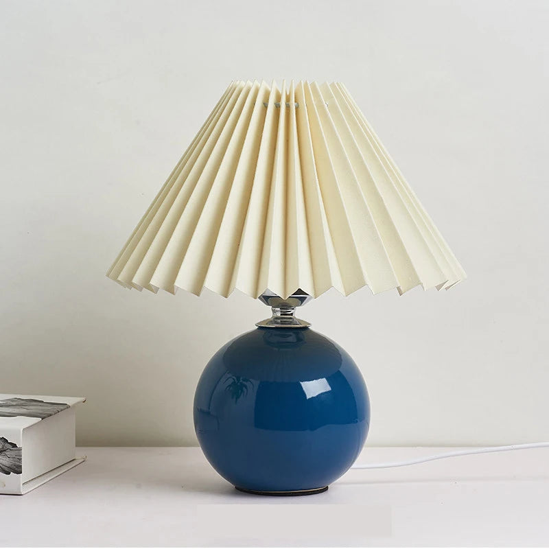 Lampe de chevet terre cuite