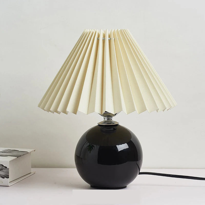 Lampe de chevet terre cuite
