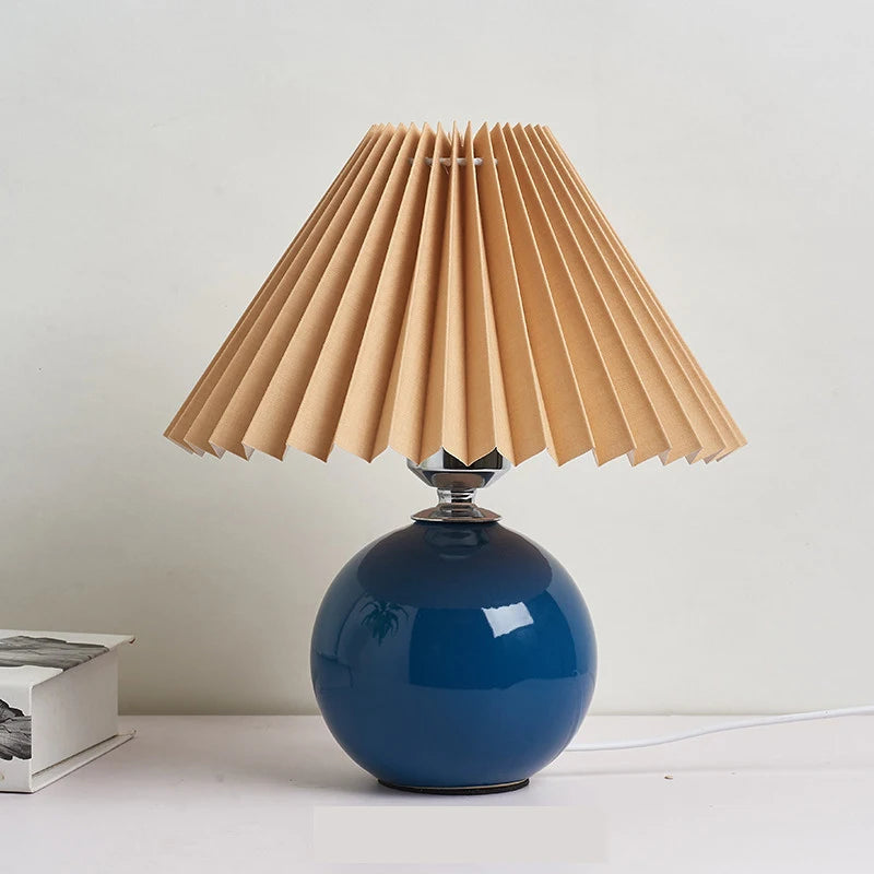 Lampe de chevet terre cuite
