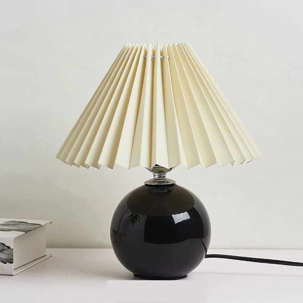 Lampe de chevet terre cuite