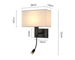 Lampe de chevet tete de lit - Vignette | Aura Douce 