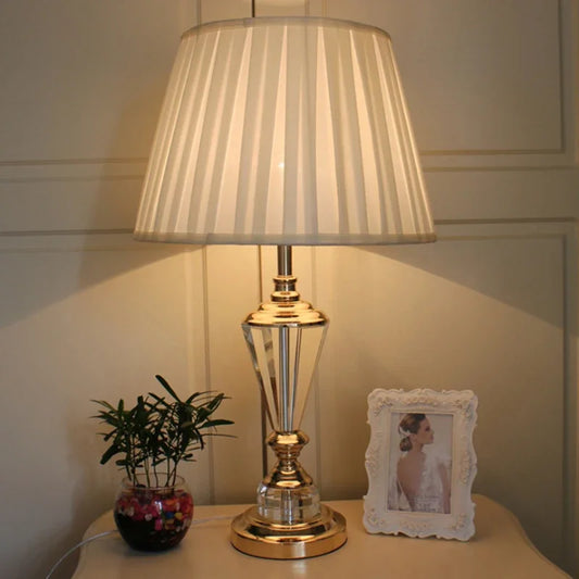 Lampe de chevet transparente