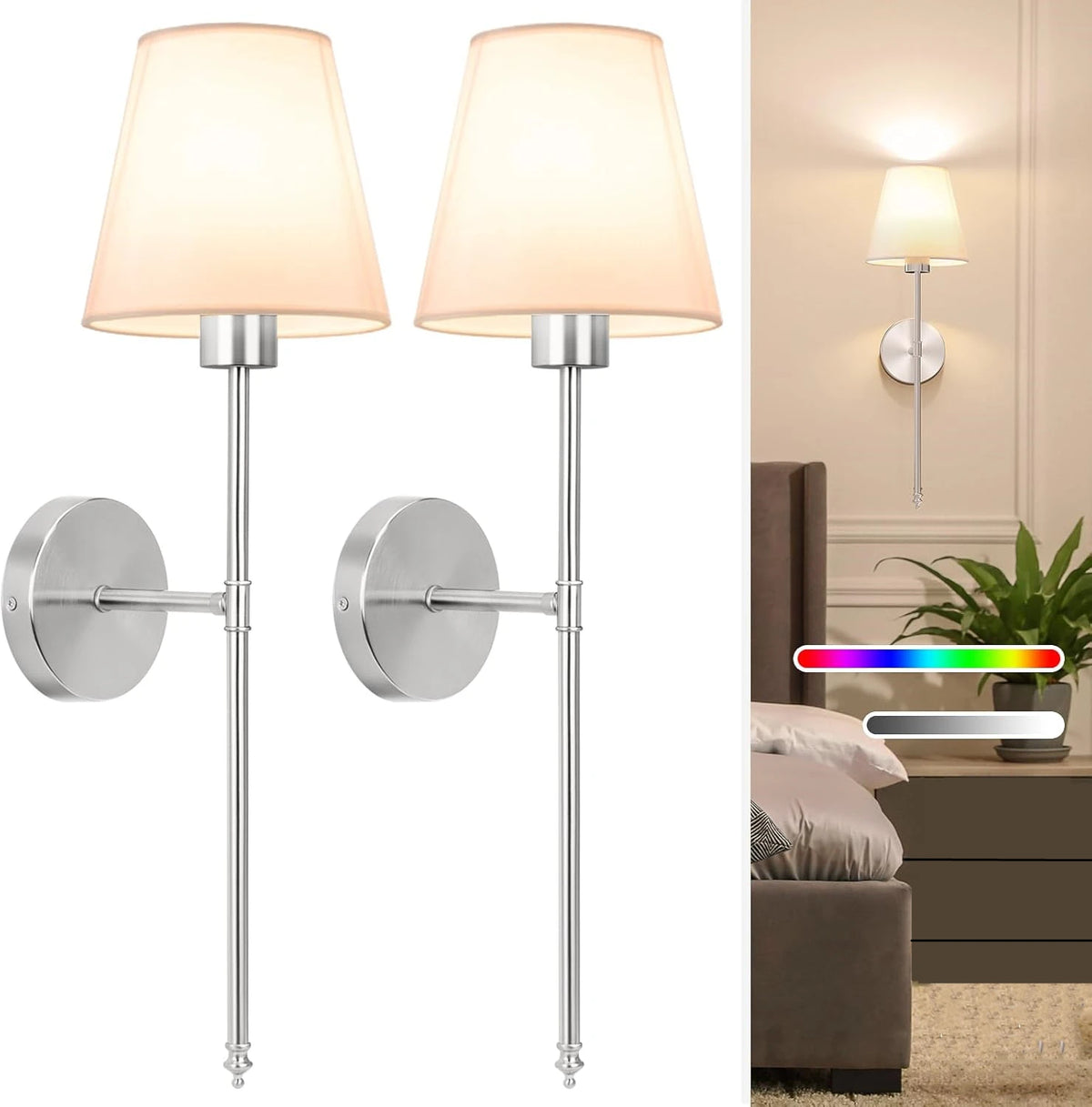 Lampe de chevet variateur