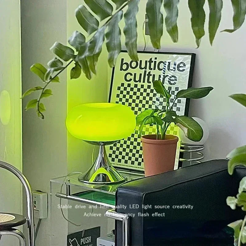 Lampe de chevet vert sauge