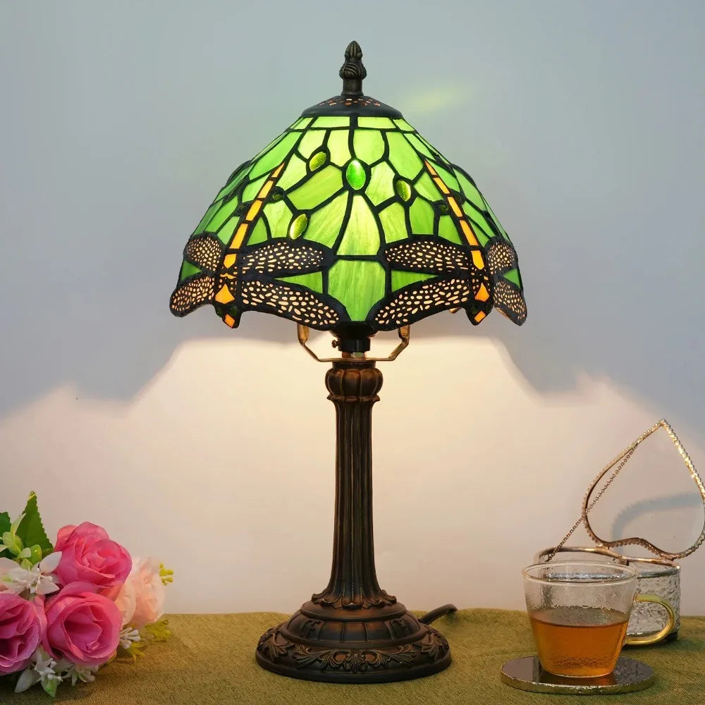Lampe de chevet vitrail