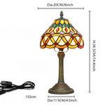 Lampe de chevet vitrail - Vignette | Aura Douce 