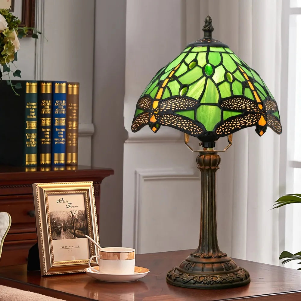 Lampe de chevet vitrail