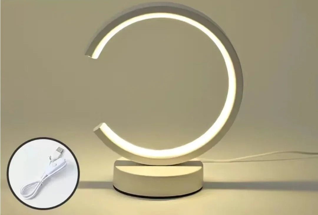Lampes de chevet chambre C blanche 