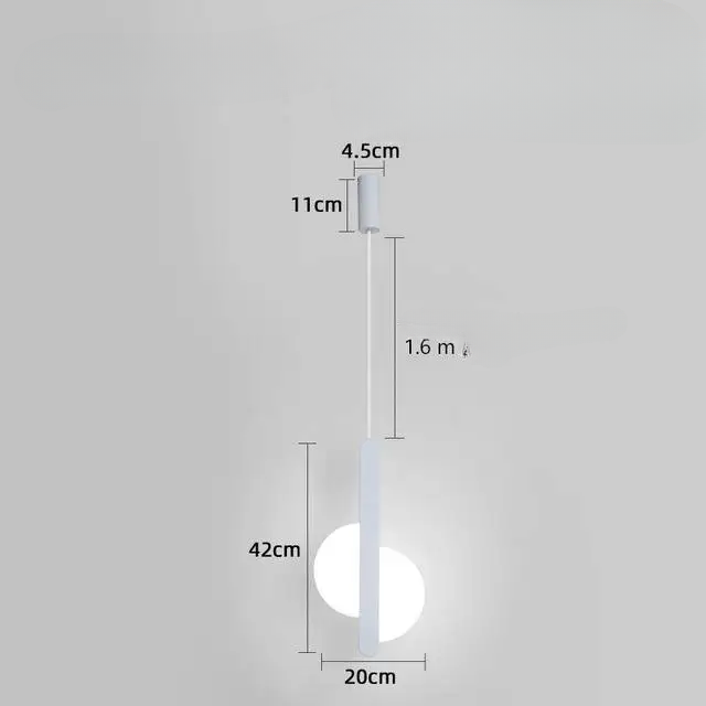 Lampes de chevet suspendues