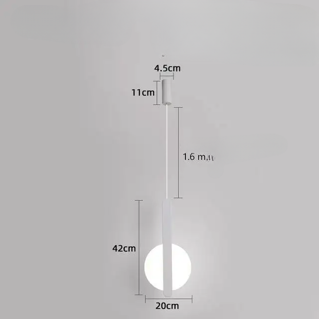 Lampes de chevet suspendues