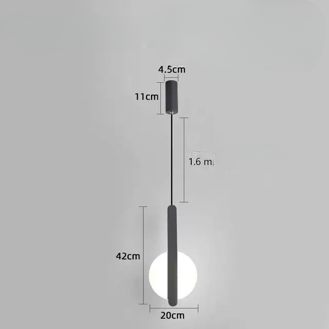 Lampes de chevet suspendues