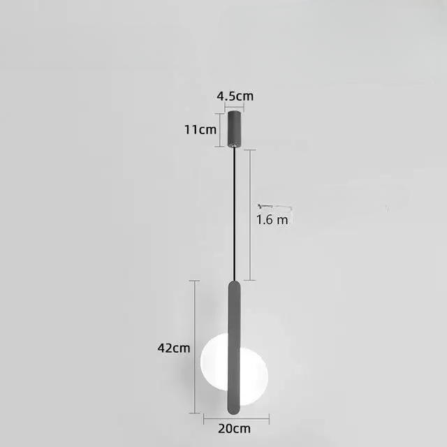 Lampes de chevet suspendues