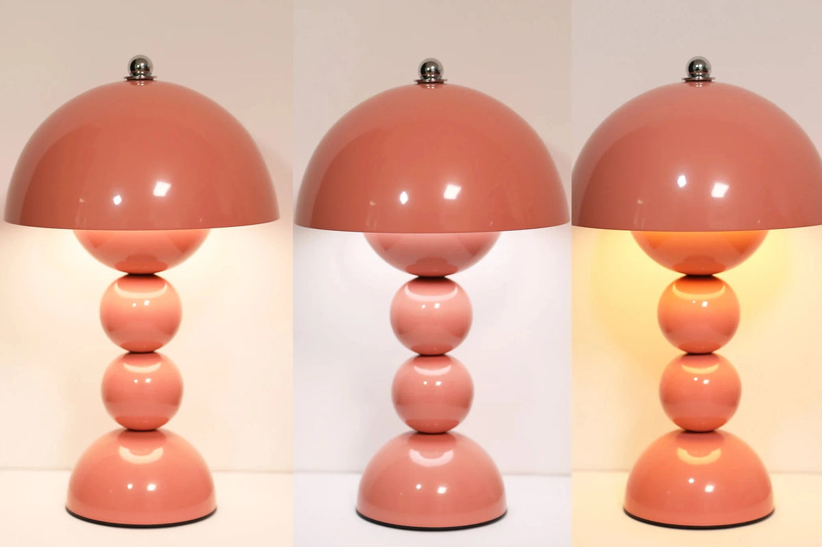 Lampe de chevet bleue