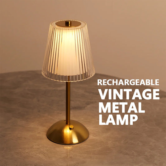 Lampe de chevet tactile vintage