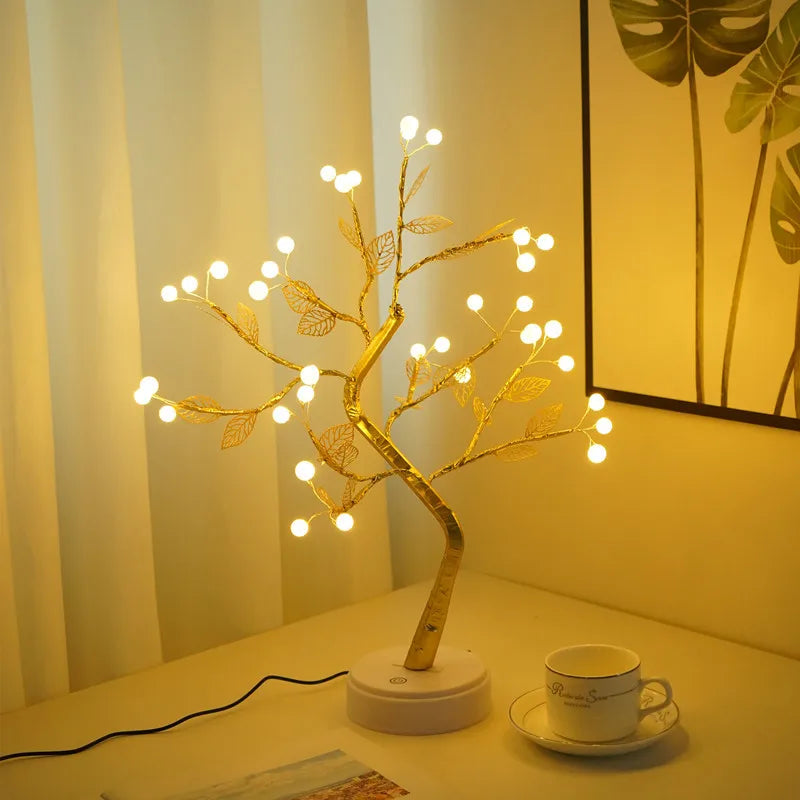 lampe de chevet arbre lumineux