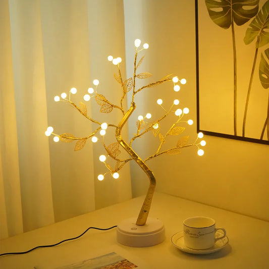 lampe de chevet arbre lumineux