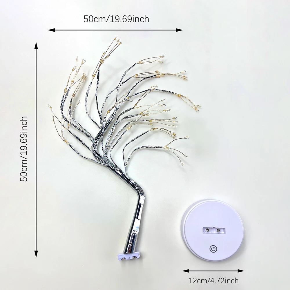 lampe de chevet arbre lumineux