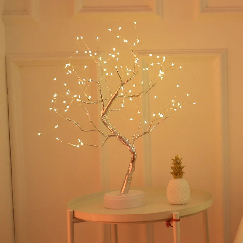 lampe de chevet arbre lumineux