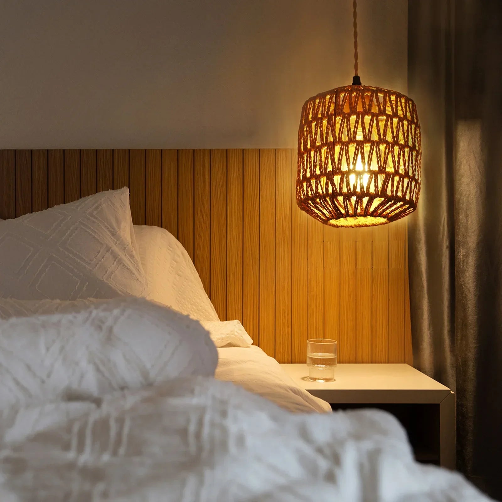 lampe de chevet originale bois
