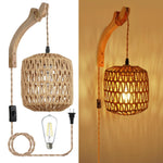 Lampe de chevet originale bois - Vignette | Aura Douce 